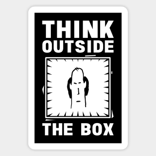 THINK OUTSIDE THE BOX Magnet